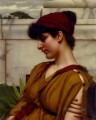 Una belleza clásica de perfil La dama neoclásica John William Godward